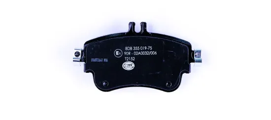 Bremsbelagsatz, Scheibenbremse Vorderachse HELLA 8DB 355 019-751 Bild Bremsbelagsatz, Scheibenbremse Vorderachse HELLA 8DB 355 019-751