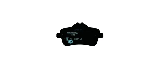Bremsbelagsatz, Scheibenbremse HELLA 8DB 355 019-841 Bild Bremsbelagsatz, Scheibenbremse HELLA 8DB 355 019-841