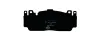 Bremsbelagsatz, Scheibenbremse Vorderachse HELLA 8DB 355 019-991 Bild Bremsbelagsatz, Scheibenbremse Vorderachse HELLA 8DB 355 019-991