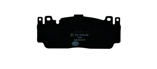Bremsbelagsatz, Scheibenbremse Vorderachse HELLA 8DB 355 019-991 Bild Bremsbelagsatz, Scheibenbremse Vorderachse HELLA 8DB 355 019-991