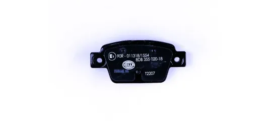 Bremsbelagsatz, Scheibenbremse HELLA 8DB 355 020-181 Bild Bremsbelagsatz, Scheibenbremse HELLA 8DB 355 020-181