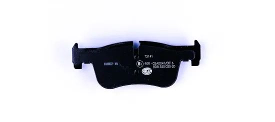 Bremsbelagsatz, Scheibenbremse Vorderachse HELLA 8DB 355 020-201 Bild Bremsbelagsatz, Scheibenbremse Vorderachse HELLA 8DB 355 020-201