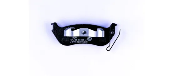 Bremsbelagsatz, Scheibenbremse HELLA 8DB 355 020-631 Bild Bremsbelagsatz, Scheibenbremse HELLA 8DB 355 020-631