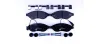 Bremsbelagsatz, Scheibenbremse HELLA 8DB 355 020-661 Bild Bremsbelagsatz, Scheibenbremse HELLA 8DB 355 020-661