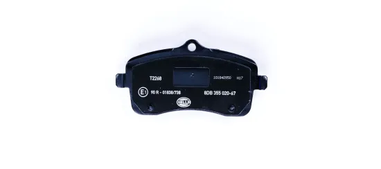 Bremsbelagsatz, Scheibenbremse Vorderachse HELLA 8DB 355 020-671 Bild Bremsbelagsatz, Scheibenbremse Vorderachse HELLA 8DB 355 020-671