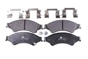 Bremsbelagsatz, Scheibenbremse Vorderachse HELLA 8DB 355 020-781