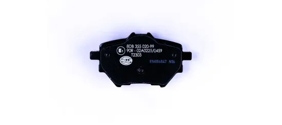 Bremsbelagsatz, Scheibenbremse HELLA 8DB 355 020-991 Bild Bremsbelagsatz, Scheibenbremse HELLA 8DB 355 020-991