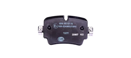Bremsbelagsatz, Scheibenbremse HELLA 8DB 355 021-161 Bild Bremsbelagsatz, Scheibenbremse HELLA 8DB 355 021-161