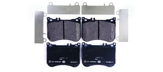 Bremsbelagsatz, Scheibenbremse Vorderachse HELLA 8DB 355 021-211 Bild Bremsbelagsatz, Scheibenbremse Vorderachse HELLA 8DB 355 021-211