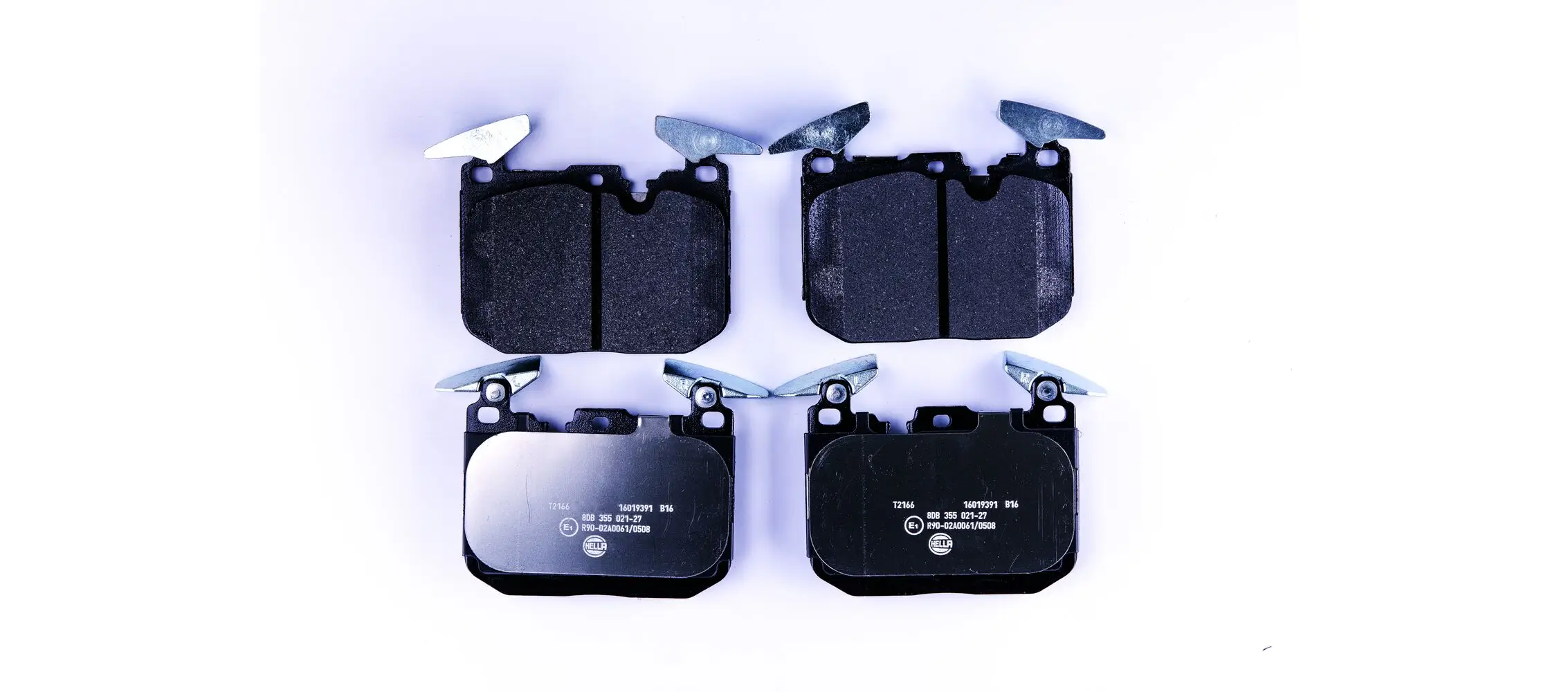 Bremsbelagsatz, Scheibenbremse HELLA 8DB 355 021-271