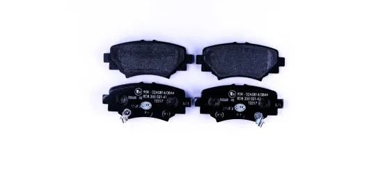 Bremsbelagsatz, Scheibenbremse HELLA 8DB 355 021-411 Bild Bremsbelagsatz, Scheibenbremse HELLA 8DB 355 021-411