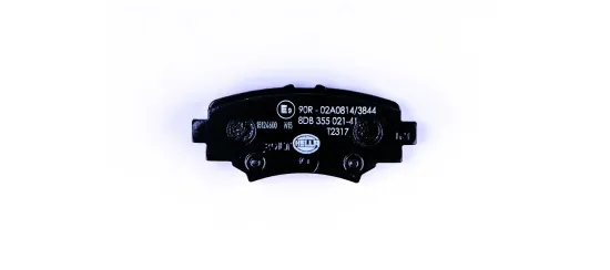 Bremsbelagsatz, Scheibenbremse HELLA 8DB 355 021-411 Bild Bremsbelagsatz, Scheibenbremse HELLA 8DB 355 021-411