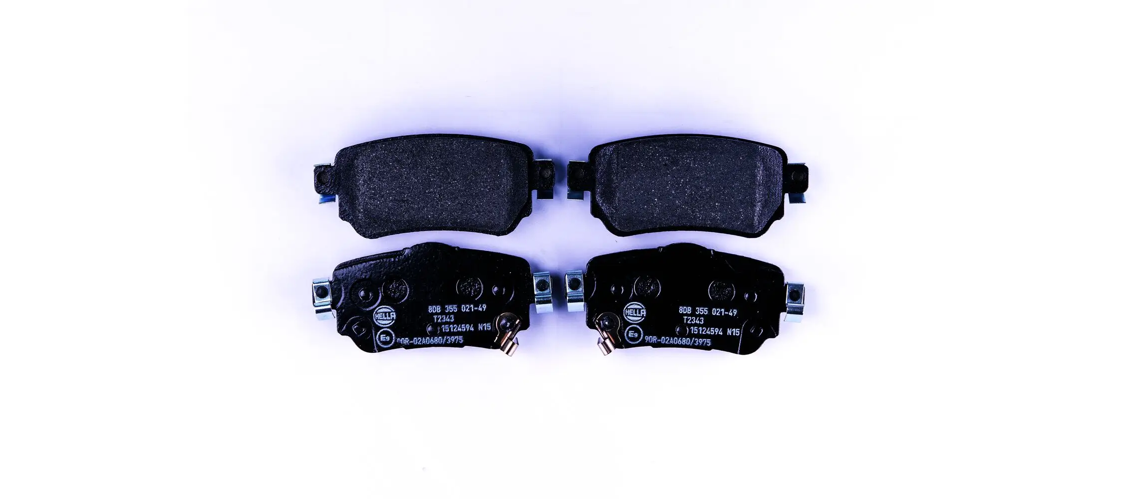 Bremsbelagsatz, Scheibenbremse HELLA 8DB 355 021-491