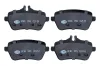 Bremsbelagsatz, Scheibenbremse Hinterachse HELLA 8DB 355 021-511 Bild Bremsbelagsatz, Scheibenbremse Hinterachse HELLA 8DB 355 021-511