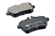 Bremsbelagsatz, Scheibenbremse Hinterachse HELLA 8DB 355 021-511