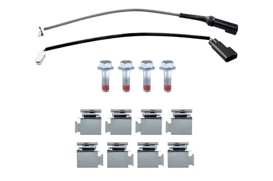 Bremsbelagsatz, Scheibenbremse Vorderachse HELLA 8DB 355 021-571 Bild Bremsbelagsatz, Scheibenbremse Vorderachse HELLA 8DB 355 021-571
