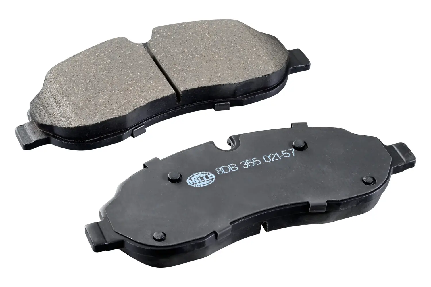 Bremsbelagsatz, Scheibenbremse Vorderachse HELLA 8DB 355 021-571