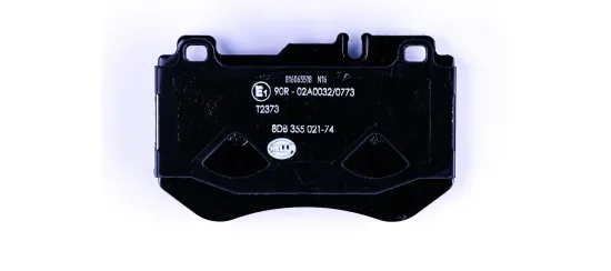 Bremsbelagsatz, Scheibenbremse Vorderachse HELLA 8DB 355 021-741 Bild Bremsbelagsatz, Scheibenbremse Vorderachse HELLA 8DB 355 021-741