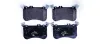 Bremsbelagsatz, Scheibenbremse Vorderachse HELLA 8DB 355 021-771