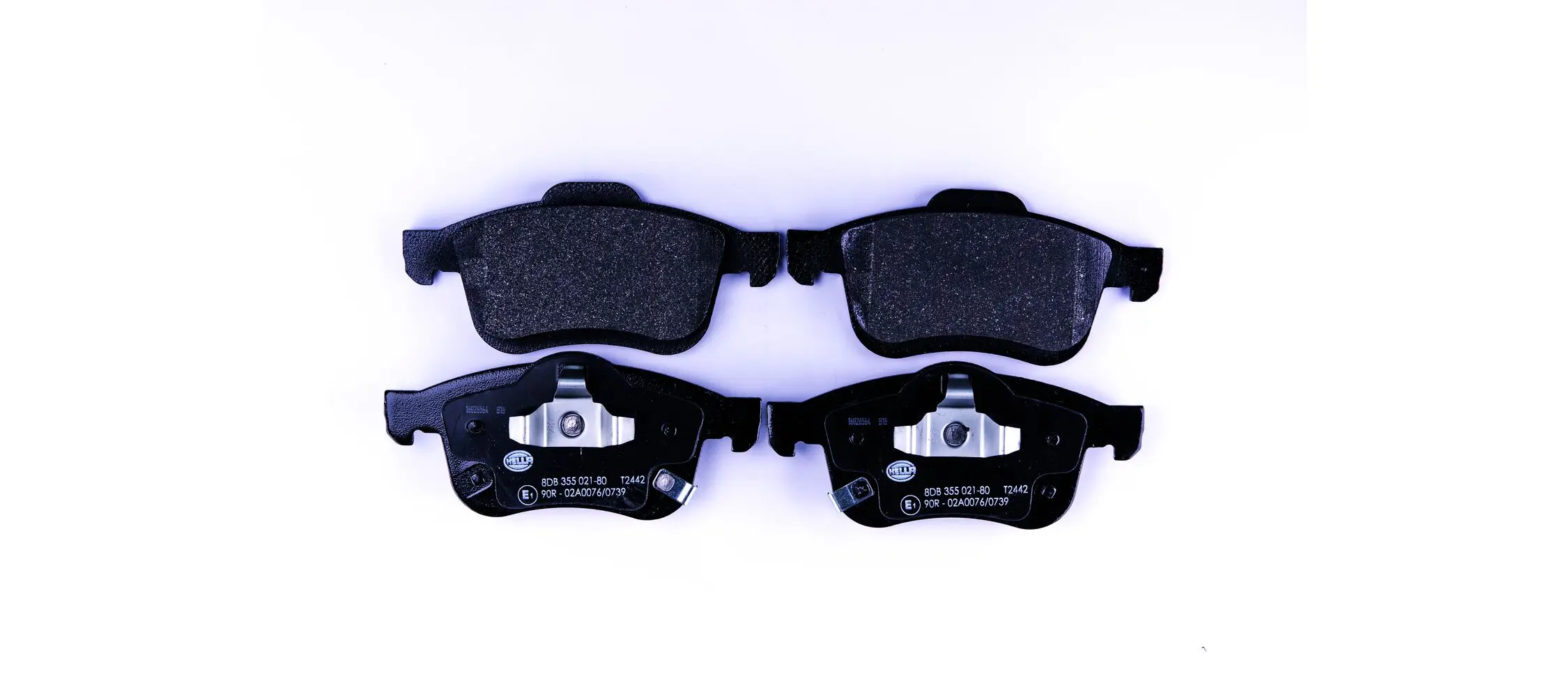 Bremsbelagsatz, Scheibenbremse HELLA 8DB 355 021-801