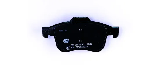 Bremsbelagsatz, Scheibenbremse HELLA 8DB 355 021-801 Bild Bremsbelagsatz, Scheibenbremse HELLA 8DB 355 021-801