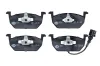 Bremsbelagsatz, Scheibenbremse Vorderachse HELLA 8DB 355 021-951 Bild Bremsbelagsatz, Scheibenbremse Vorderachse HELLA 8DB 355 021-951