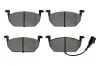 Bremsbelagsatz, Scheibenbremse Vorderachse HELLA 8DB 355 021-951 Bild Bremsbelagsatz, Scheibenbremse Vorderachse HELLA 8DB 355 021-951