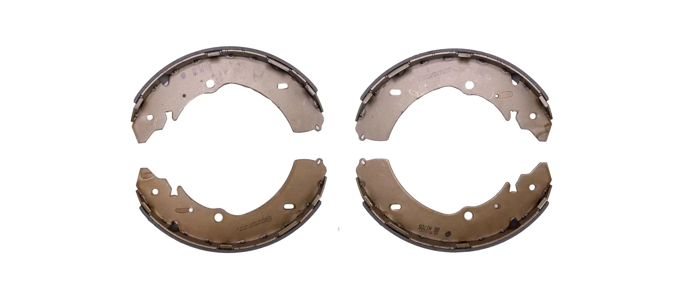 Bremsbackensatz HELLA 8DB 355 022-071