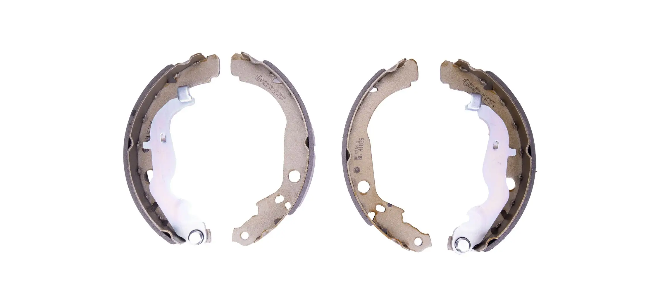 Bremsbackensatz Hinterachse HELLA 8DB 355 022-261