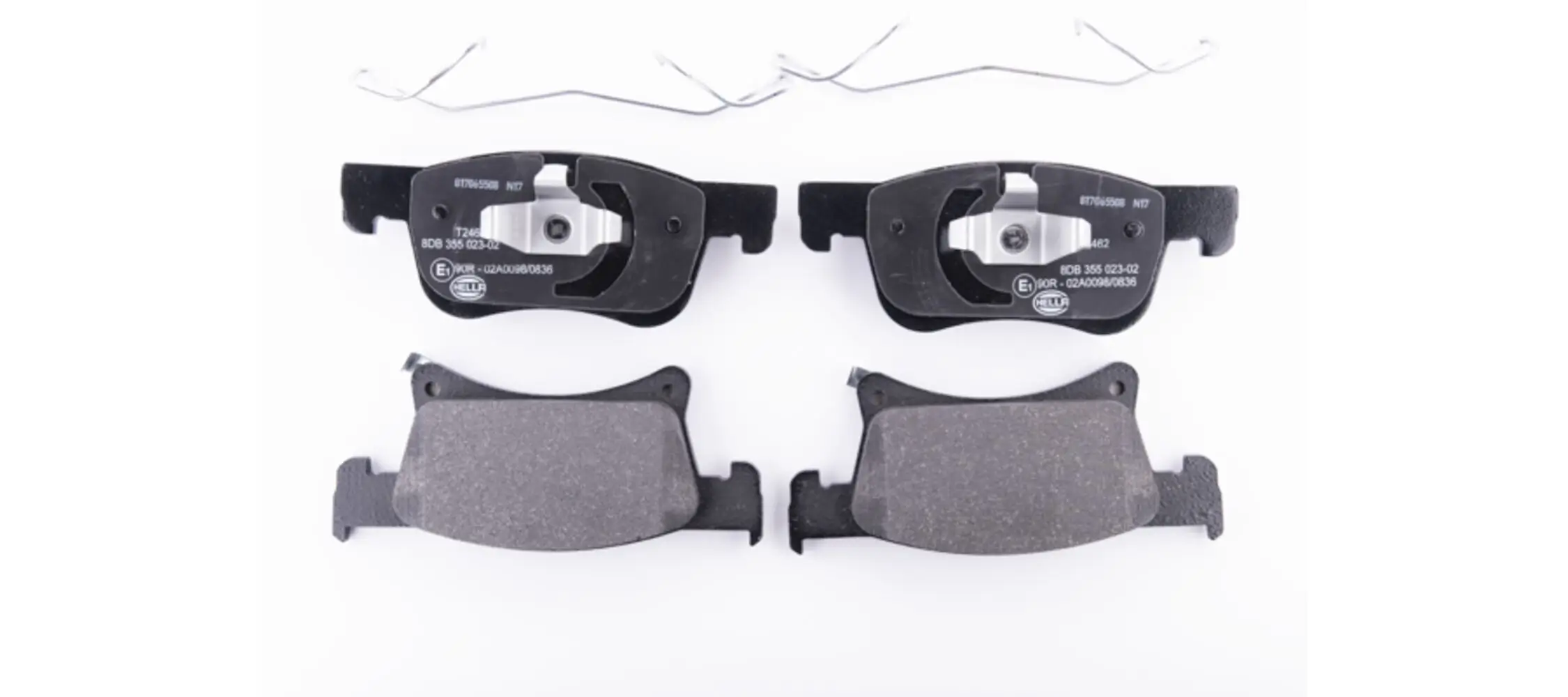 Bremsbelagsatz, Scheibenbremse HELLA 8DB 355 023-021