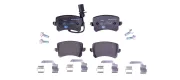 Bremsbelagsatz, Scheibenbremse HELLA 8DB 355 023-031
