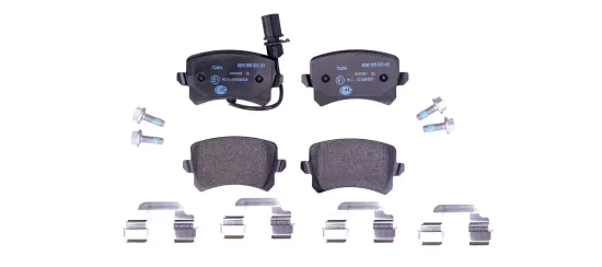 Bremsbelagsatz, Scheibenbremse HELLA 8DB 355 023-031 Bild Bremsbelagsatz, Scheibenbremse HELLA 8DB 355 023-031