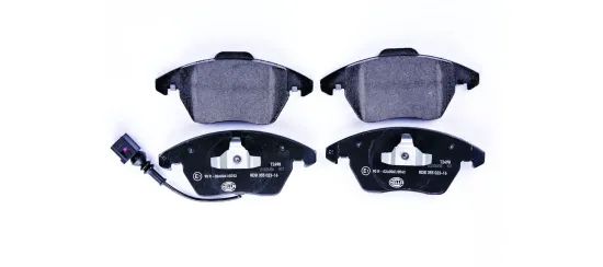 Bremsbelagsatz, Scheibenbremse HELLA 8DB 355 023-161 Bild Bremsbelagsatz, Scheibenbremse HELLA 8DB 355 023-161