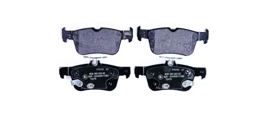 Bremsbelagsatz, Scheibenbremse HELLA 8DB 355 023-301 Bild Bremsbelagsatz, Scheibenbremse HELLA 8DB 355 023-301