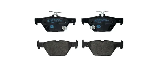 Bremsbelagsatz, Scheibenbremse HELLA 8DB 355 023-341 Bild Bremsbelagsatz, Scheibenbremse HELLA 8DB 355 023-341