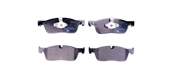 Bremsbelagsatz, Scheibenbremse Vorderachse HELLA 8DB 355 024-741 Bild Bremsbelagsatz, Scheibenbremse Vorderachse HELLA 8DB 355 024-741