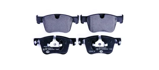 Bremsbelagsatz, Scheibenbremse Vorderachse HELLA 8DB 355 024-751 Bild Bremsbelagsatz, Scheibenbremse Vorderachse HELLA 8DB 355 024-751