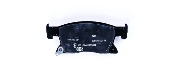 Bremsbelagsatz, Scheibenbremse HELLA 8DB 355 024-781 Bild Bremsbelagsatz, Scheibenbremse HELLA 8DB 355 024-781