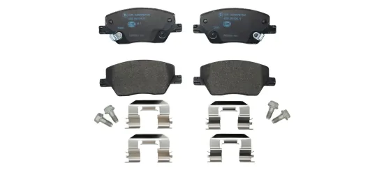 Bremsbelagsatz, Scheibenbremse HELLA 8DB 355 025-111 Bild Bremsbelagsatz, Scheibenbremse HELLA 8DB 355 025-111