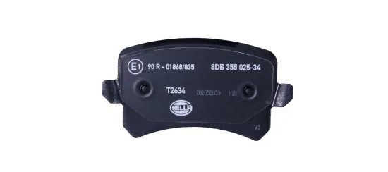 Bremsbelagsatz, Scheibenbremse HELLA 8DB 355 025-341 Bild Bremsbelagsatz, Scheibenbremse HELLA 8DB 355 025-341