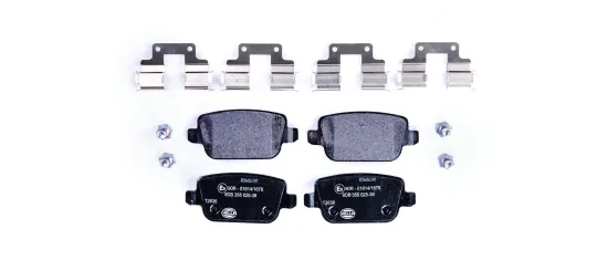 Bremsbelagsatz, Scheibenbremse HELLA 8DB 355 025-361 Bild Bremsbelagsatz, Scheibenbremse HELLA 8DB 355 025-361