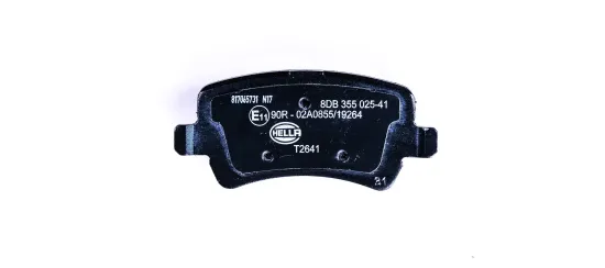 Bremsbelagsatz, Scheibenbremse HELLA 8DB 355 025-411 Bild Bremsbelagsatz, Scheibenbremse HELLA 8DB 355 025-411