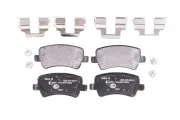 Bremsbelagsatz, Scheibenbremse Hinterachse HELLA 8DB 355 025-411