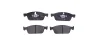 Bremsbelagsatz, Scheibenbremse Vorderachse HELLA 8DB 355 025-511