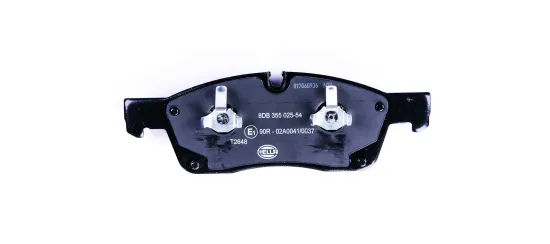 Bremsbelagsatz, Scheibenbremse Vorderachse HELLA 8DB 355 025-541 Bild Bremsbelagsatz, Scheibenbremse Vorderachse HELLA 8DB 355 025-541