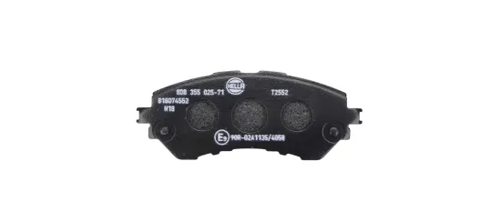 Bremsbelagsatz, Scheibenbremse HELLA 8DB 355 025-711 Bild Bremsbelagsatz, Scheibenbremse HELLA 8DB 355 025-711