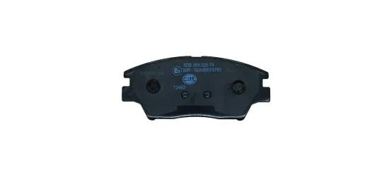 Bremsbelagsatz, Scheibenbremse HELLA 8DB 355 025-741 Bild Bremsbelagsatz, Scheibenbremse HELLA 8DB 355 025-741