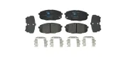 Bremsbelagsatz, Scheibenbremse Vorderachse HELLA 8DB 355 025-791