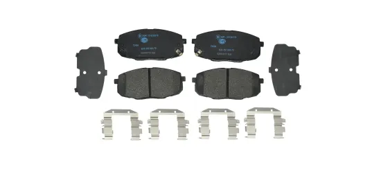 Bremsbelagsatz, Scheibenbremse Vorderachse HELLA 8DB 355 025-791 Bild Bremsbelagsatz, Scheibenbremse Vorderachse HELLA 8DB 355 025-791