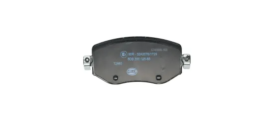 Bremsbelagsatz, Scheibenbremse HELLA 8DB 355 025-851 Bild Bremsbelagsatz, Scheibenbremse HELLA 8DB 355 025-851